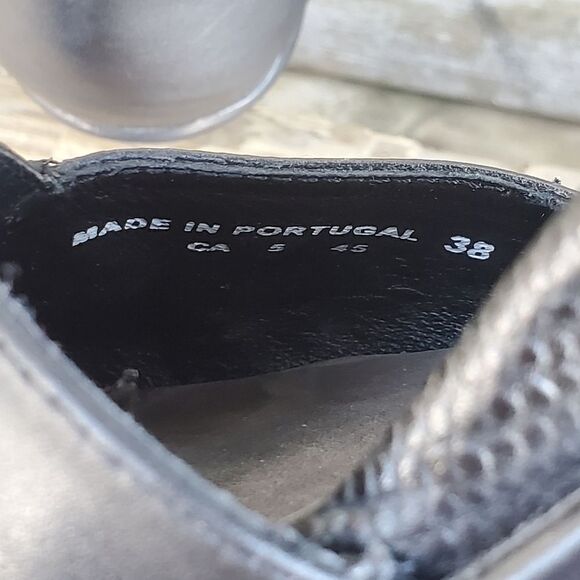 Dansko Roxy Black Leather Buckle Strap Heeled Mary Jane Comfort Clogs 38 - Picture 9 of 9